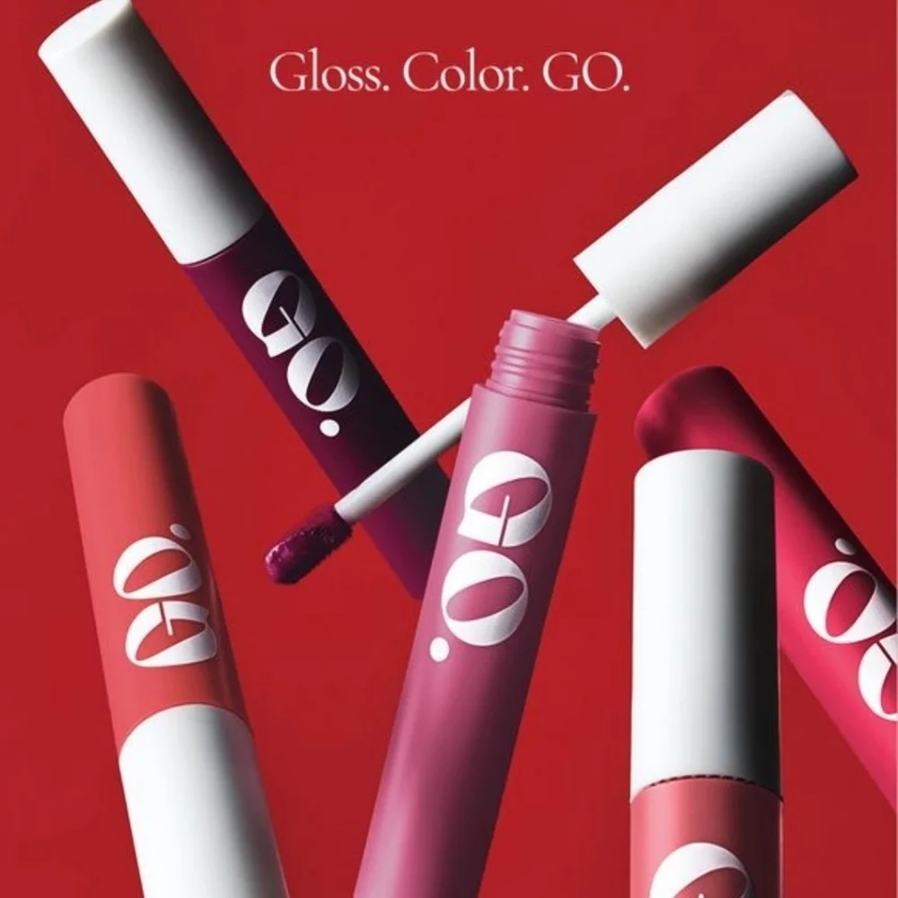 Go. By Glimmer Lacquard Lip Gel: Waffle Cone, .14oz, NIB